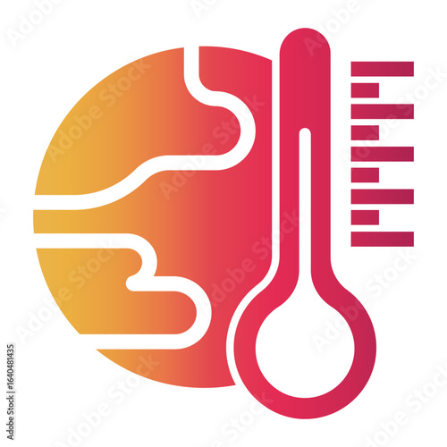 climate change Gradient icon