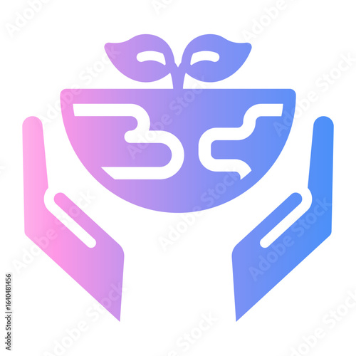 climate change Gradient icon