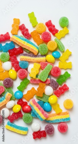 Assorted colorful candies