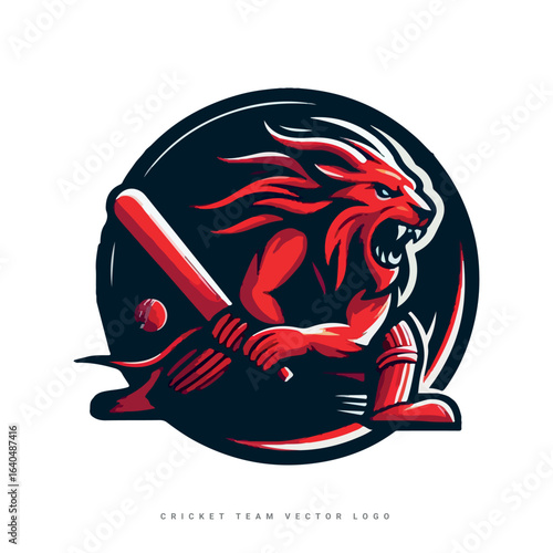 Animal Cricket Sports Logo Collection for Teams and Tournaments