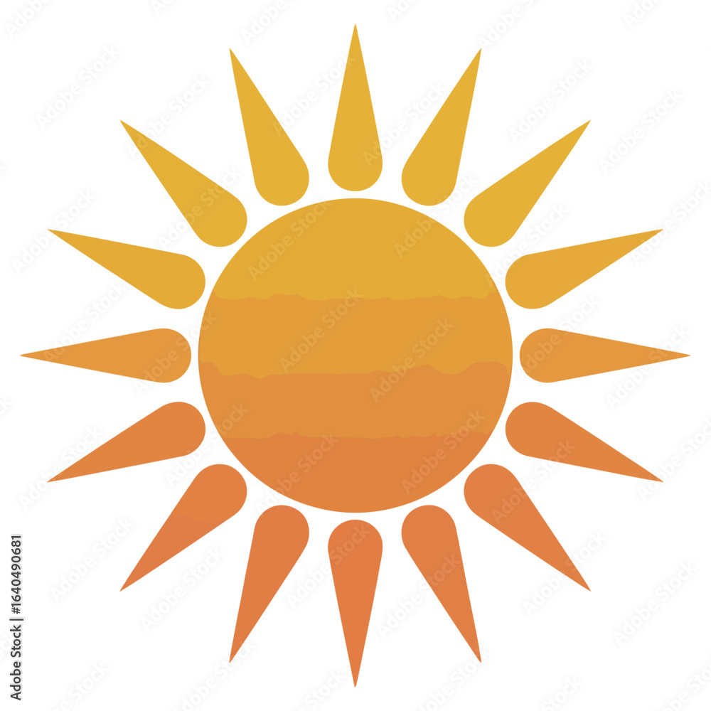 Naklejka premium sun