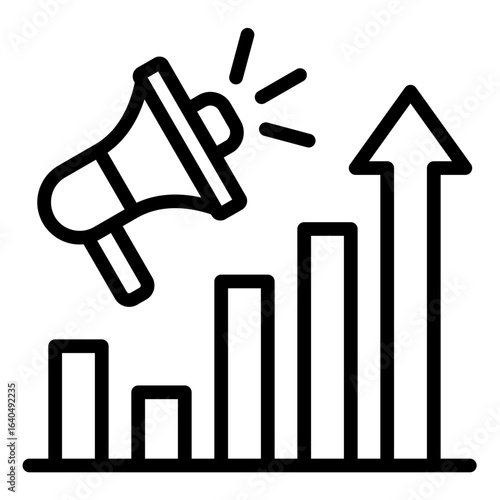 Market Debut  Icon Element For Design