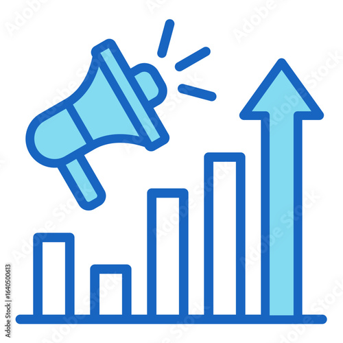 Market Debut  Icon Element For Design