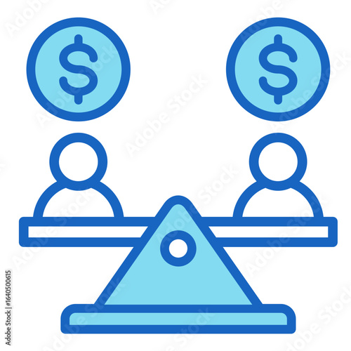 Equity Financing  Icon Element For Design