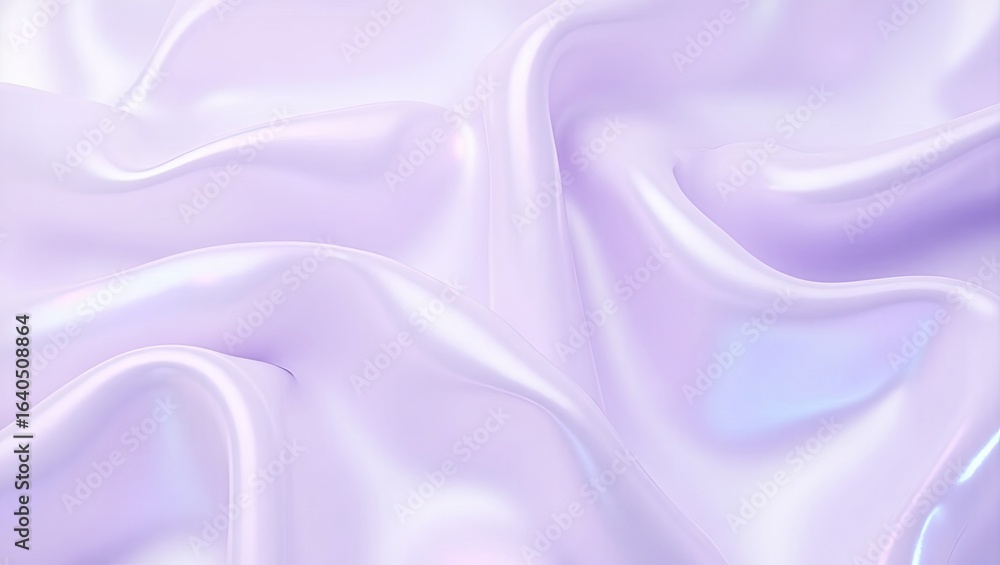 Obraz premium Close-up view of soft, luxurious, draped fabric.