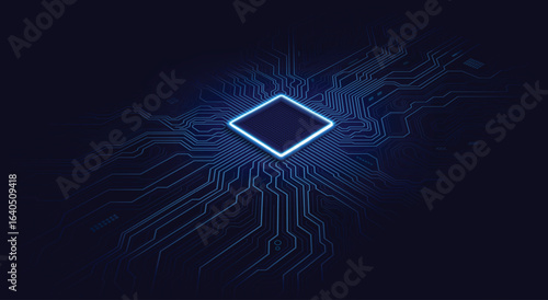 Circuit board. Technology background. Central Computer Processors CPU concept. Motherboard digital chip. vector eps10