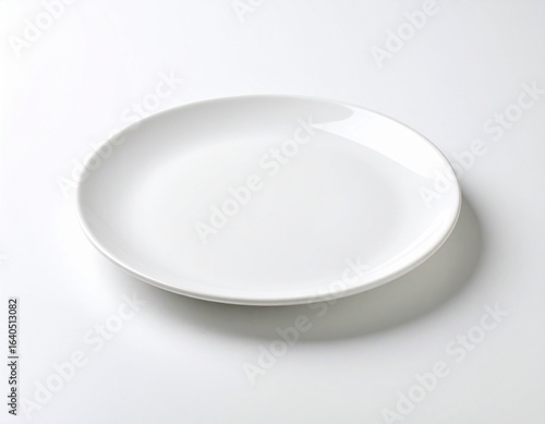 White Ceramic Plate