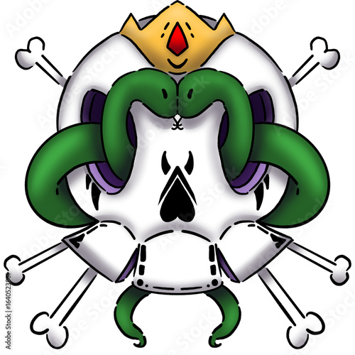 skull and crossbones