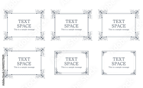 Antique Frame Collection – Vol.1 | Rectangle Frames for Titles, Headings, and Decorative Lines_2