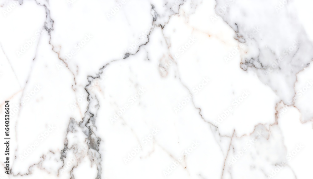 Fototapeta premium White marble texture with grey and beige veining