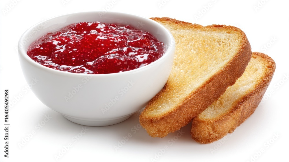 custom made wallpaper toronto digitalToasted bread with strawberry jam