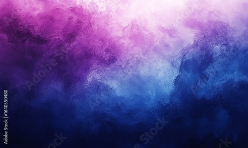 Abstract gradient background transitioning from blue to purple, representing change, depth, and emotional richness, Generative AI