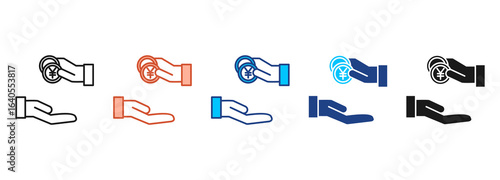 Loan Icon Set Multiple Style Collection
