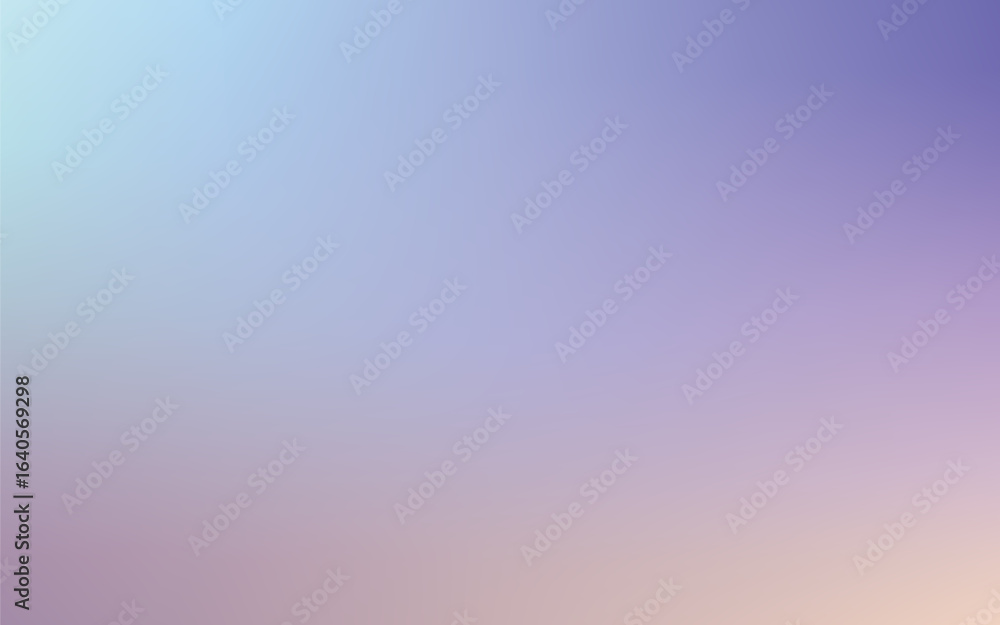 Naklejka premium Cool Blue Purple Mesh Gradient Abstract Vector Background