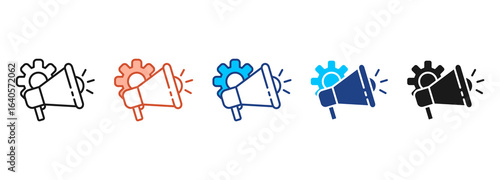 Automate Icon Set Multiple Style Collection