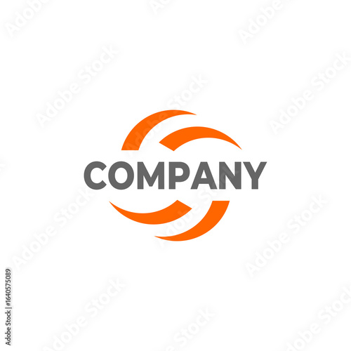 generic circle logo design , business logo , vector , symbol , company logo,background, emblem, swirl, infinity, circular	