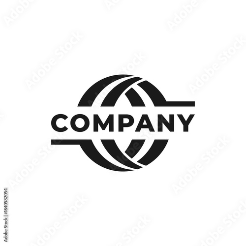 generic circle logo design , business logo , vector , symbol , company logo,background, emblem, swirl, infinity, circular	