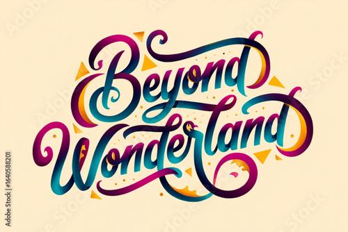 beyond wonderland  vector