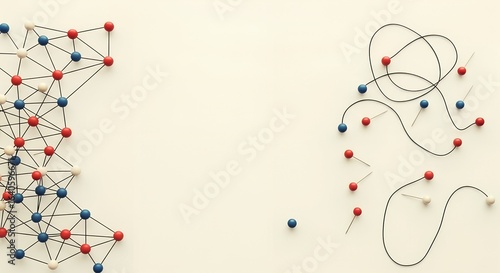 Abstract Network Design: Structured Connections vs. Loose Pins