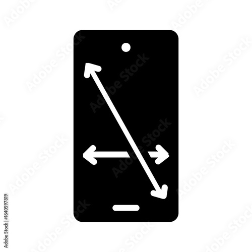 Vector multi color icon for Display