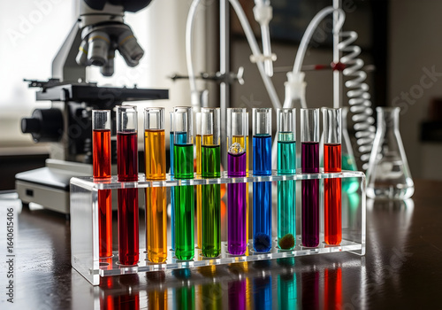 laboratory test tubes