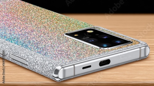 Wallpaper Mural Close-up of a sparkly phone case Torontodigital.ca