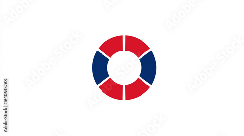 Free Download Red Blue Lifebuoy Icon, for Rescue & Marine Design - GFXLoad