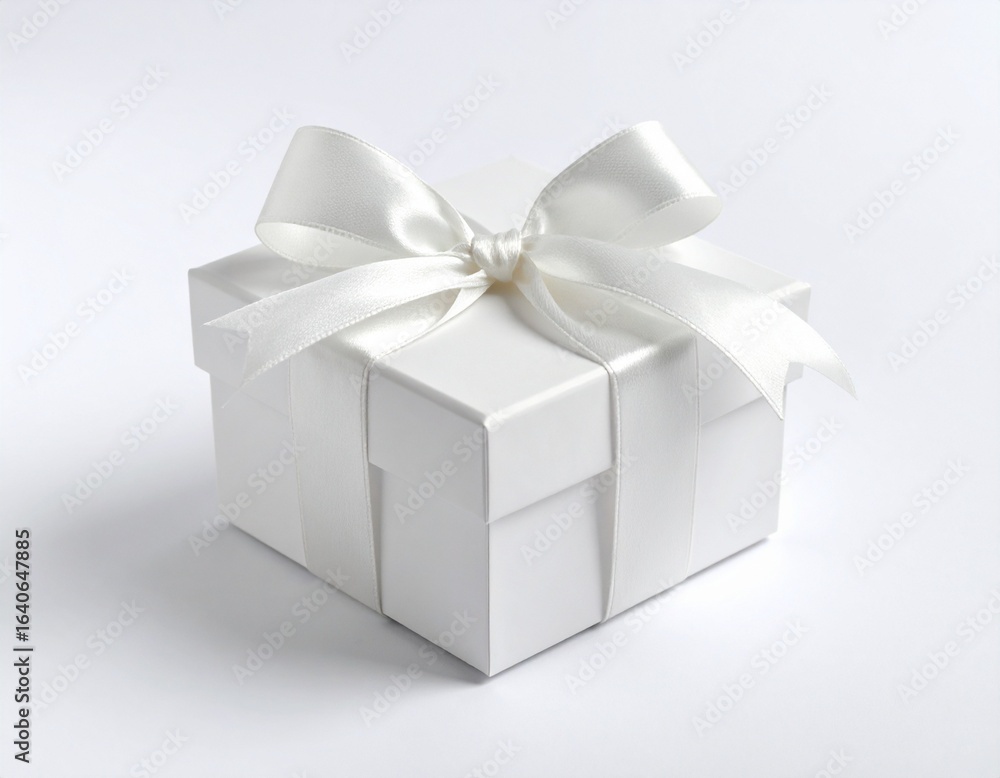 Obraz premium gift box with ribbon