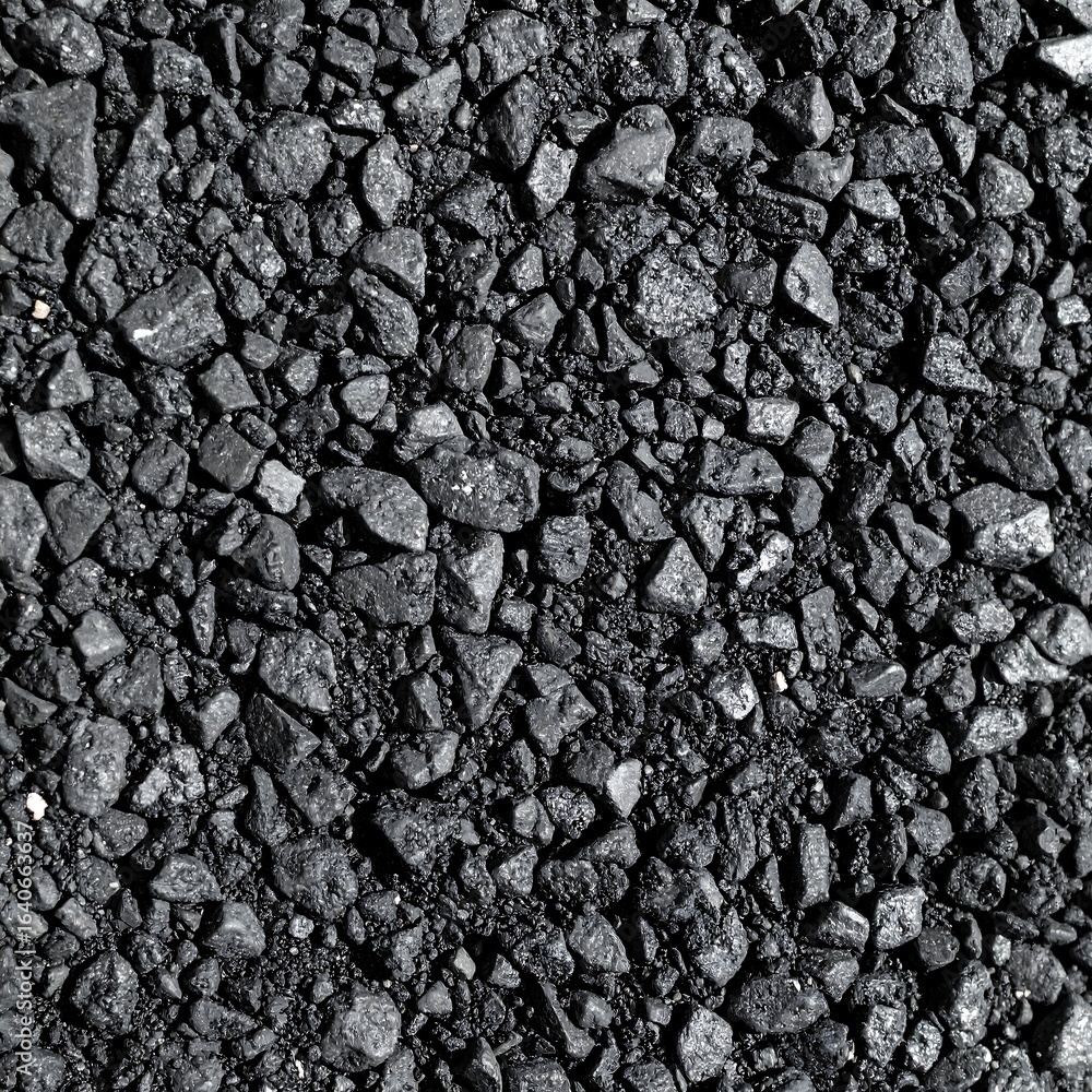 Close-up view of dark, fragmented rocks Close-up view of dark, fragmented rocks