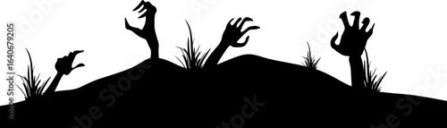 Halloween Zombie Hands