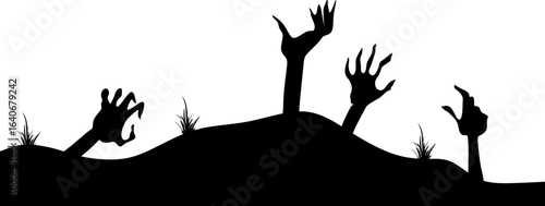 Halloween Zombie Hands