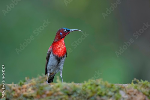 Photography Male Vigors Sunbird (Aethopyga vigorsii), spotted in Ratnagiri, Maharashtra, India