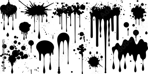 Vector Splatter Art