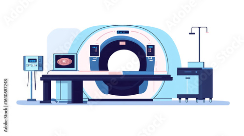 Clean Modern CT Equipment