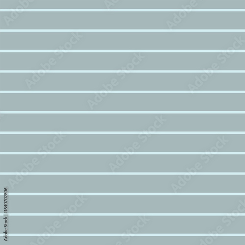Gray and mint medium horizontal stripe seamless pattern background