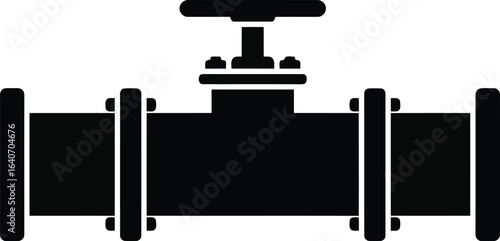 Industrial pipe valve flange system