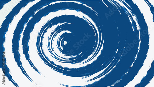 Abstract blue and white swirl pattern resembling a whirlpool or brushstrokes creating a dynamic effect