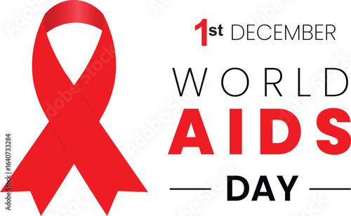 World aids day december awareness support and solidarity