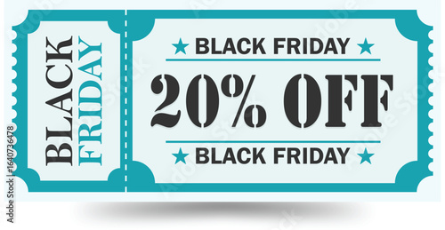Black Friday 20% Off Coupon Discount Voucher Deal