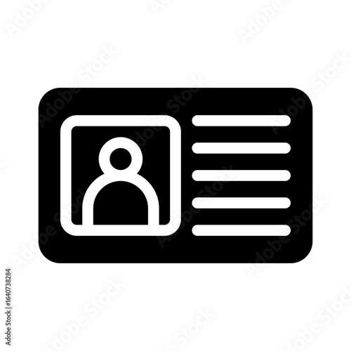 citizenship glyph icon