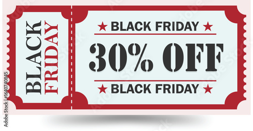 Black Friday 30% Off Coupon Discount Voucher Deal