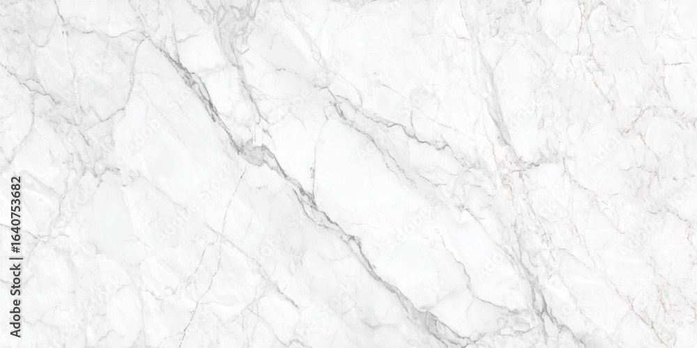 Naklejka premium white and grey marble texture design, Marble granite white panorama background wall surface black pattern graphic abstract light vector design marble background.