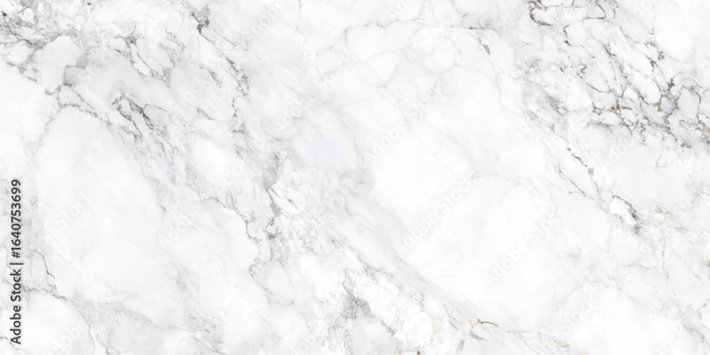 Fototapeta premium white and grey marble texture design, Marble granite white panorama background wall surface black pattern graphic abstract light vector design marble background.