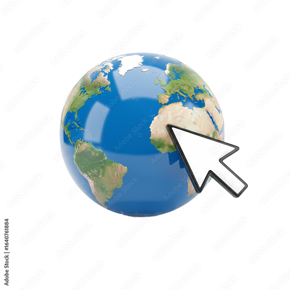 Fototapeta premium global communication concept