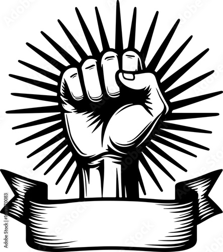 Power and Unity: The Raised Fist Symbol