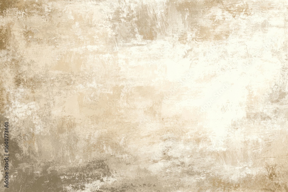 Fototapeta premium Abstract textured background in muted beige and light brown tones
