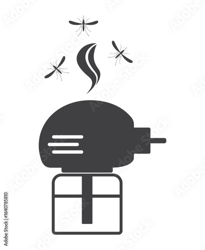 fumigator repellent electric device icon