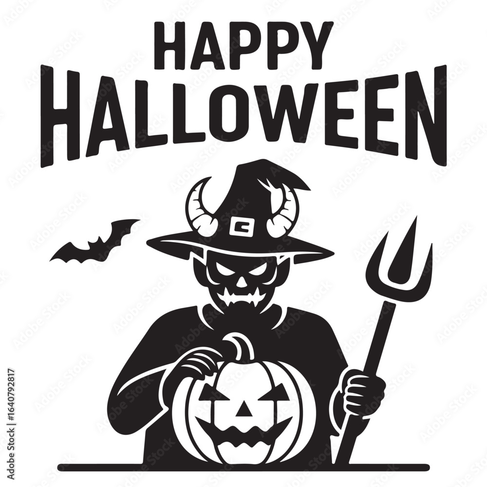 Obraz premium The Night When Spirits Roam Free: Capturing the Essence of Halloween in Every Frame