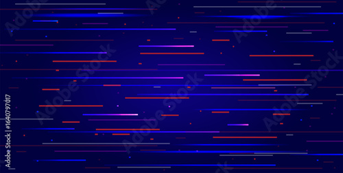 Beautiful background with glitch effect. Technical error or hacker bug. Television screen. Grain pixel stripes. Broken monitor. Dynamic electronic texture. Vector cyberpunk backdrop