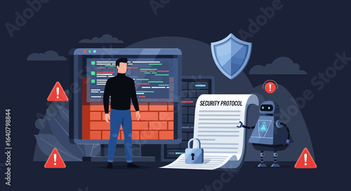 Implementing Cyber Security Protocols Against Threats Through Artificial Intelligence